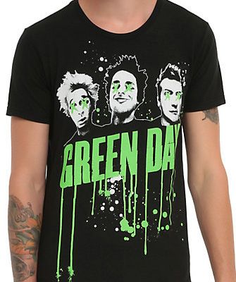 New Green Day shirts at Hot Topic