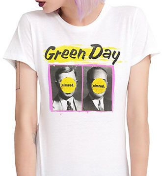 Hot Topic now selling two new Green Day shirts